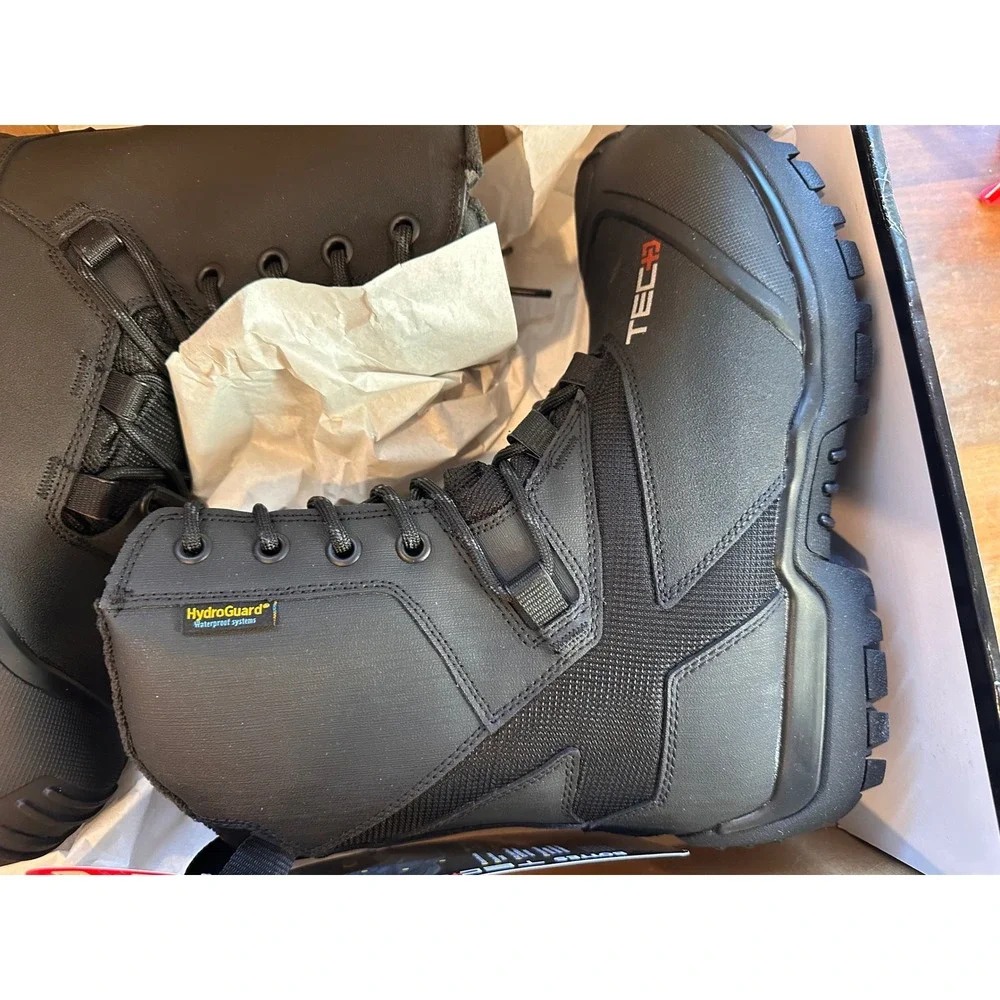 NEW Ski-Doo BRP TEC+ Boots Black Primaloft 600g Waterproof Snowmobile Men 9